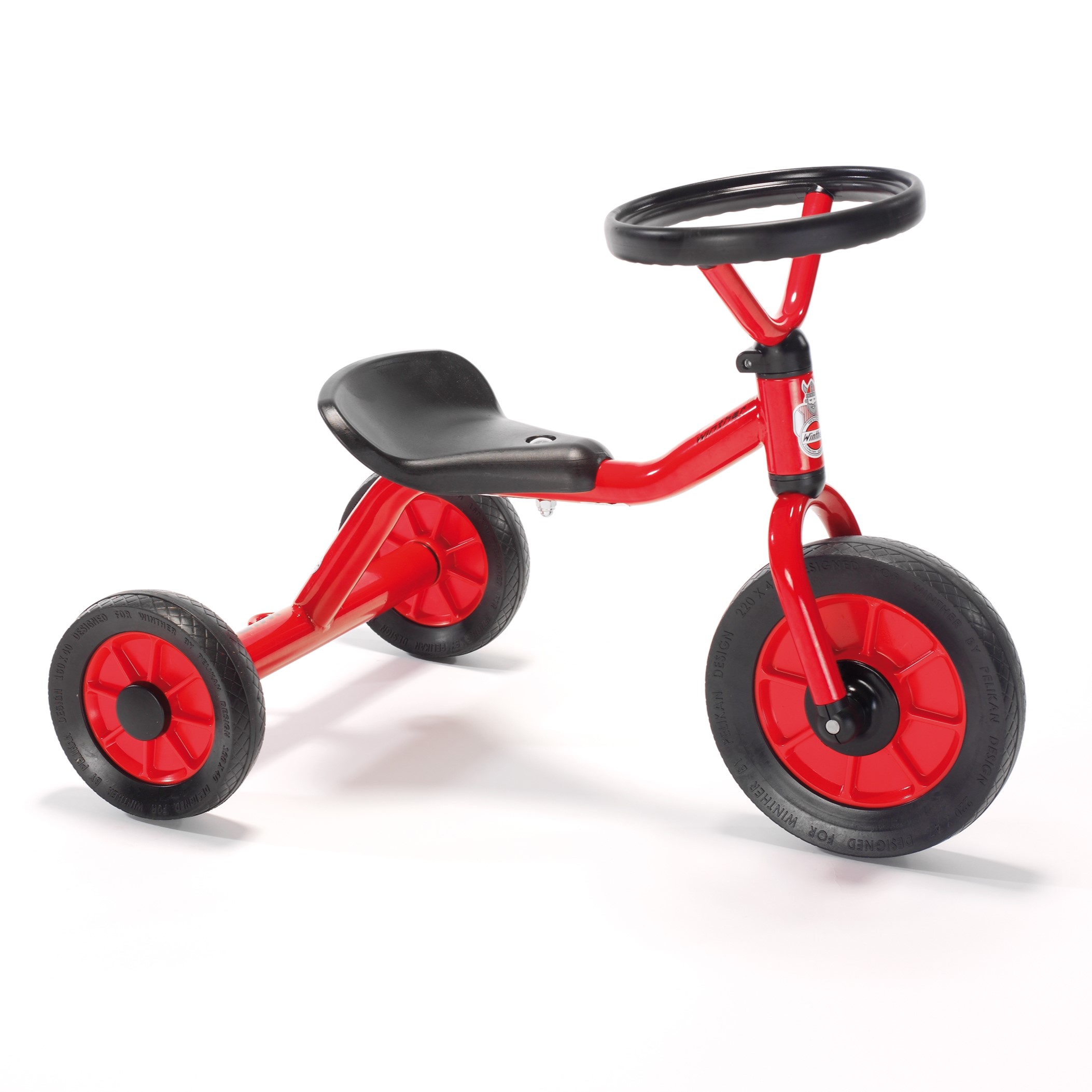 Mini Rutschdreirad mit Lenkrad Winther