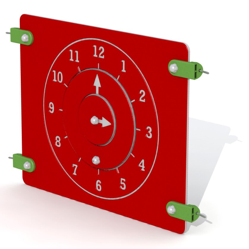Spielwand Uhr