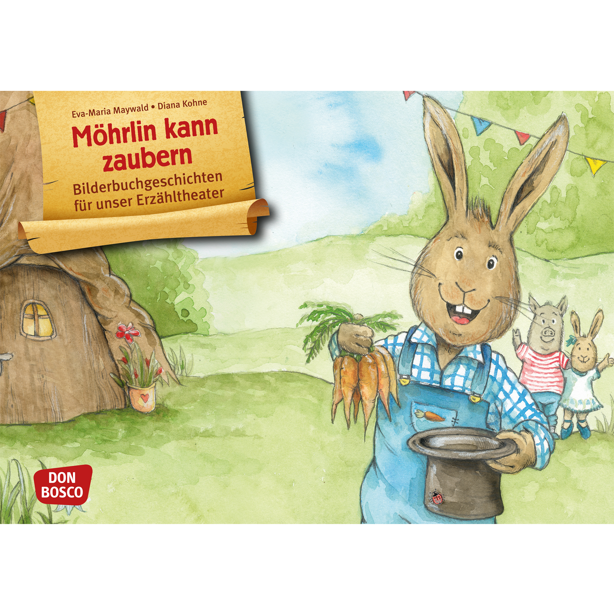 Möhrlin kann zaubern. Kamishibai Bildkartenset