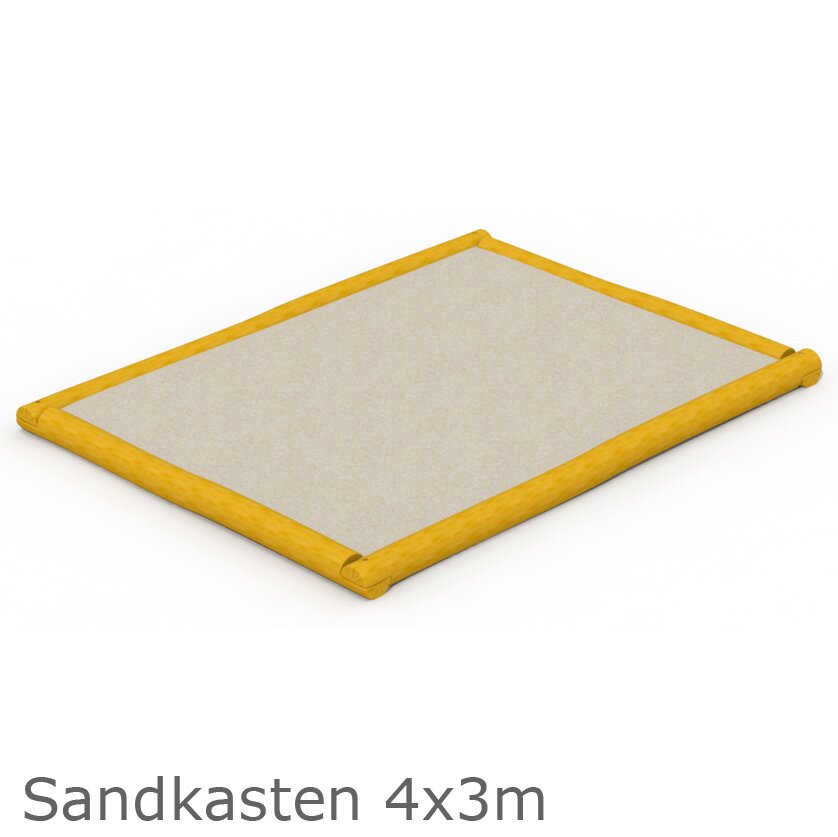 Robinie Sandkasten 4 x 3 m