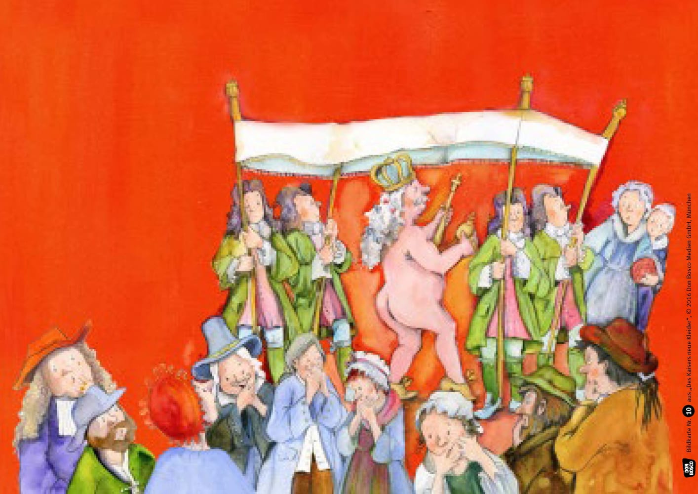 Des Kaisers neue Kleider. Kamishibai Bildkartenset.