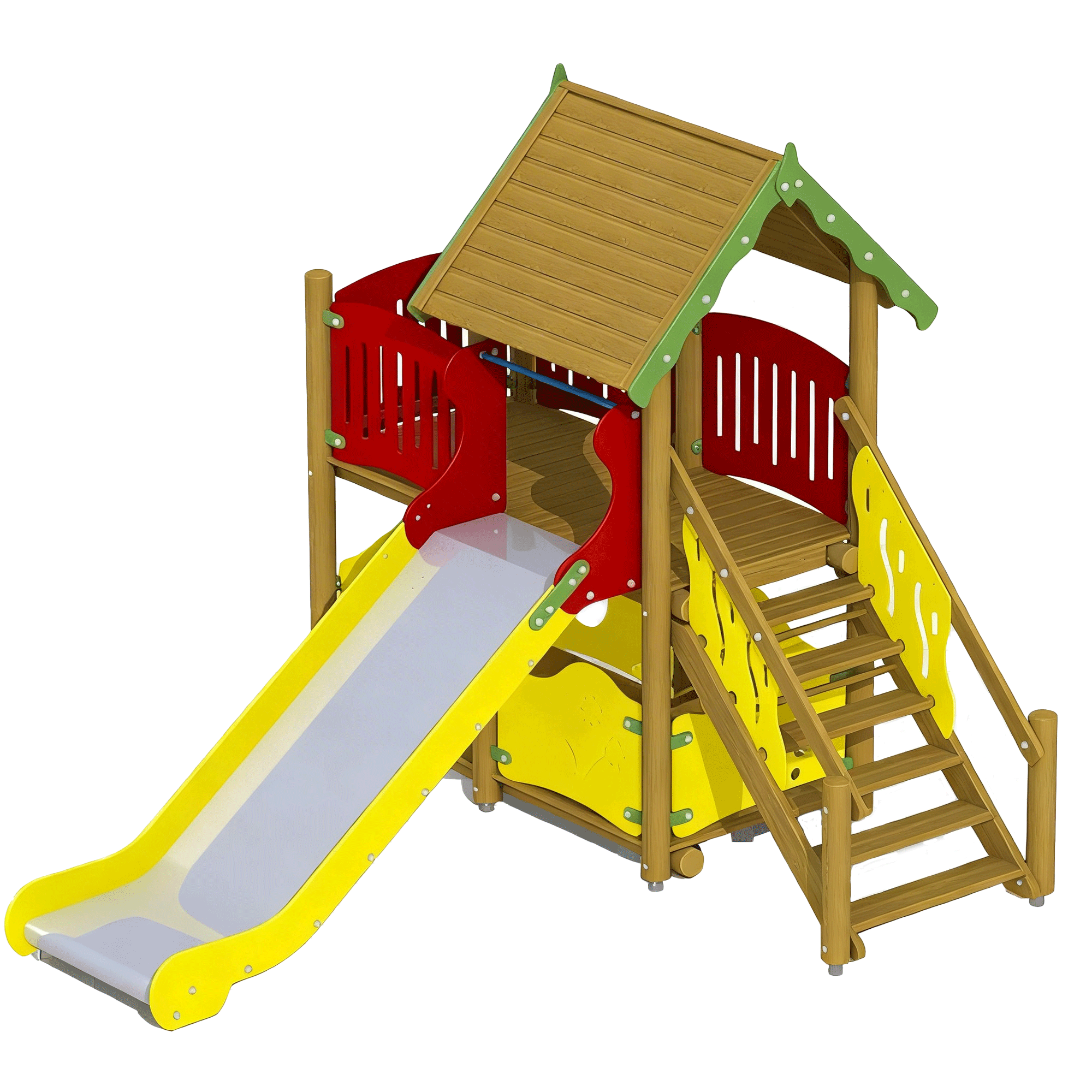 Holz Spieltürme