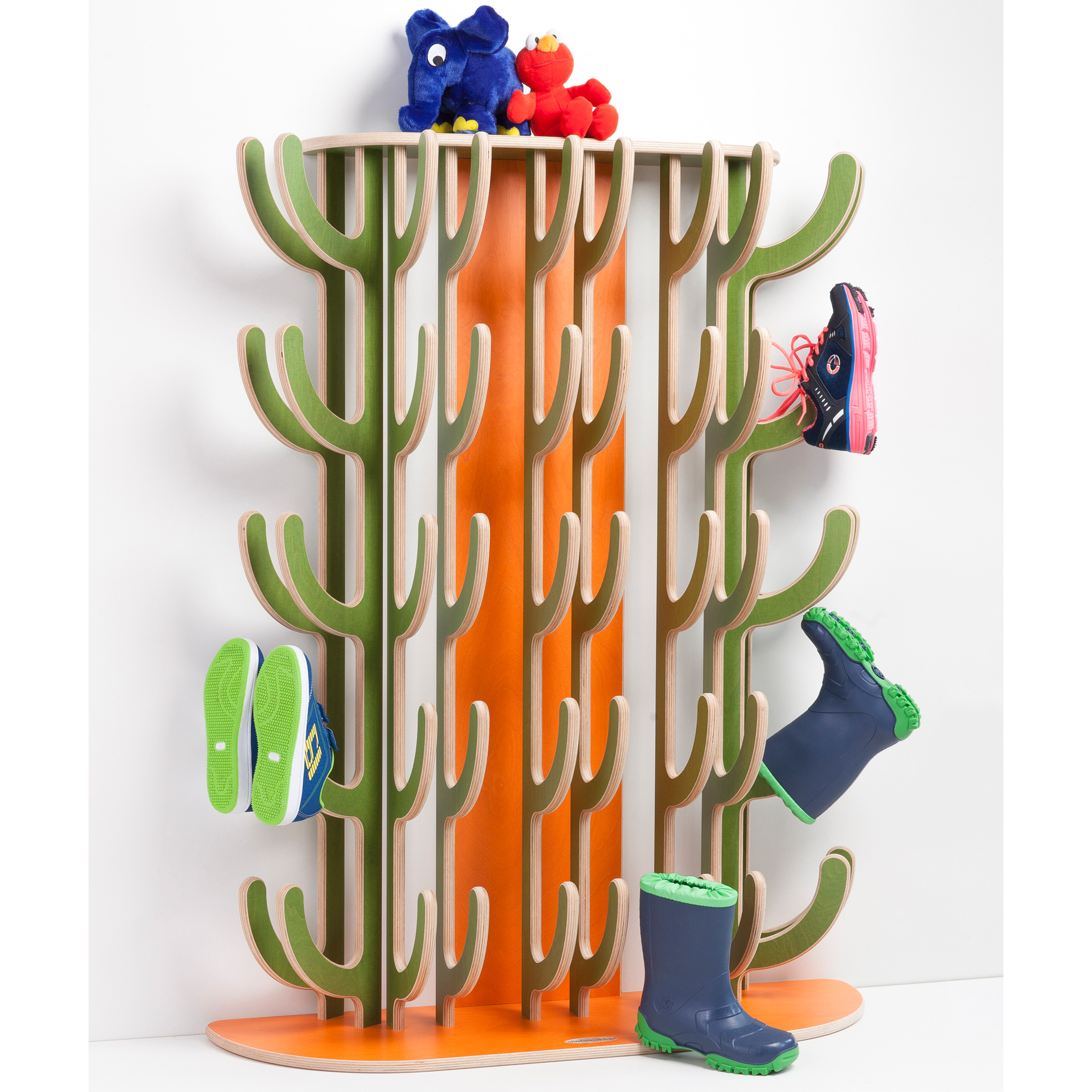 Stiefelkaktus® Wandmontage für 25 Paar Schuhe