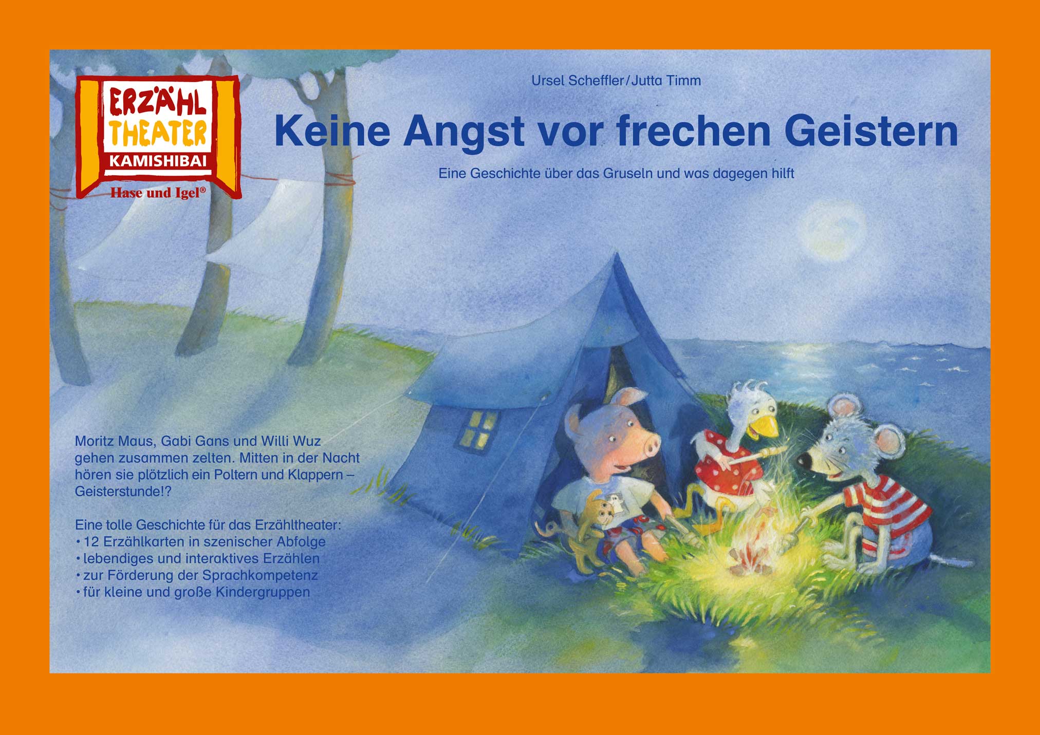 Keine Angst vor frechen Geistern / Kamishibai Bildkarten