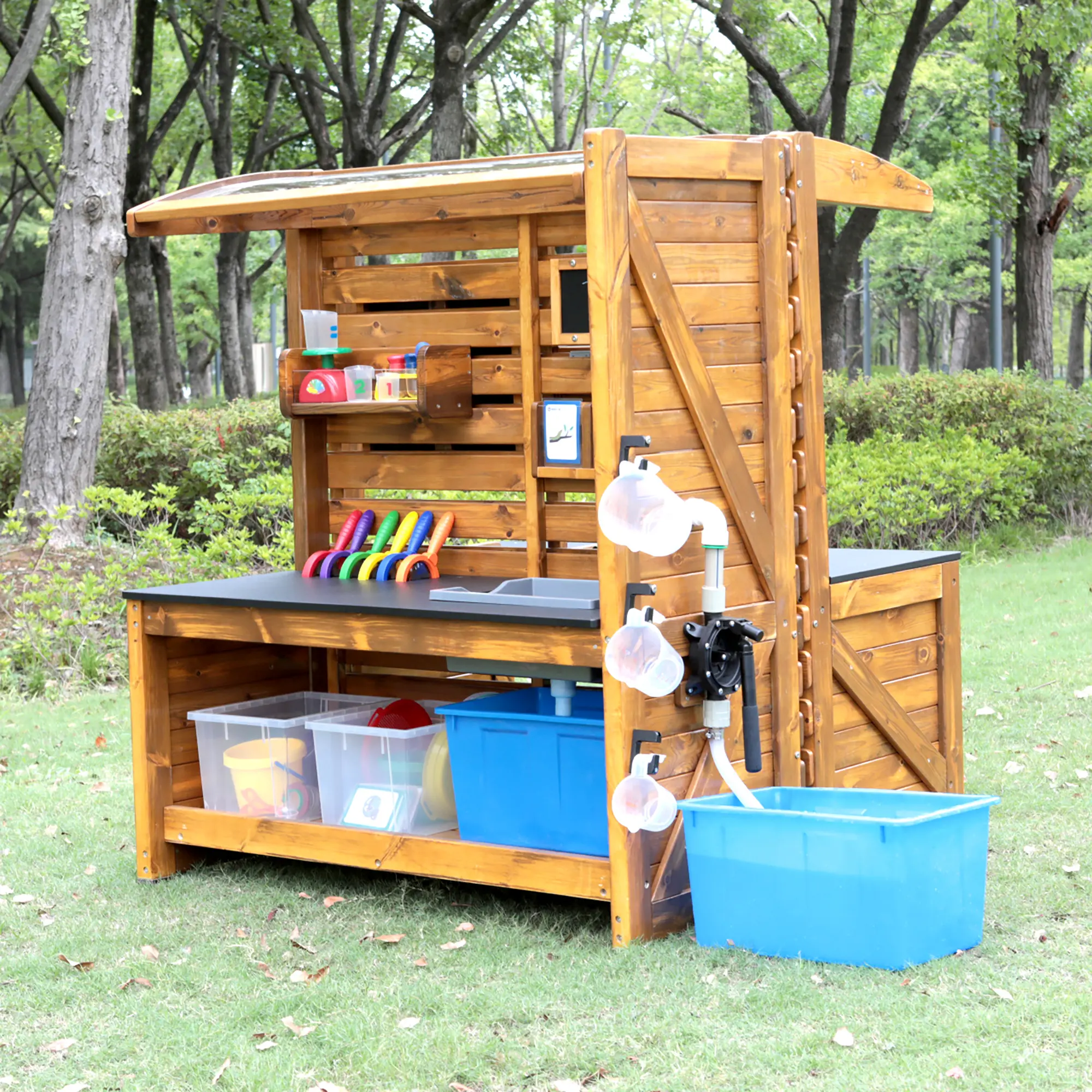 Outdoor-Experimentierstation
