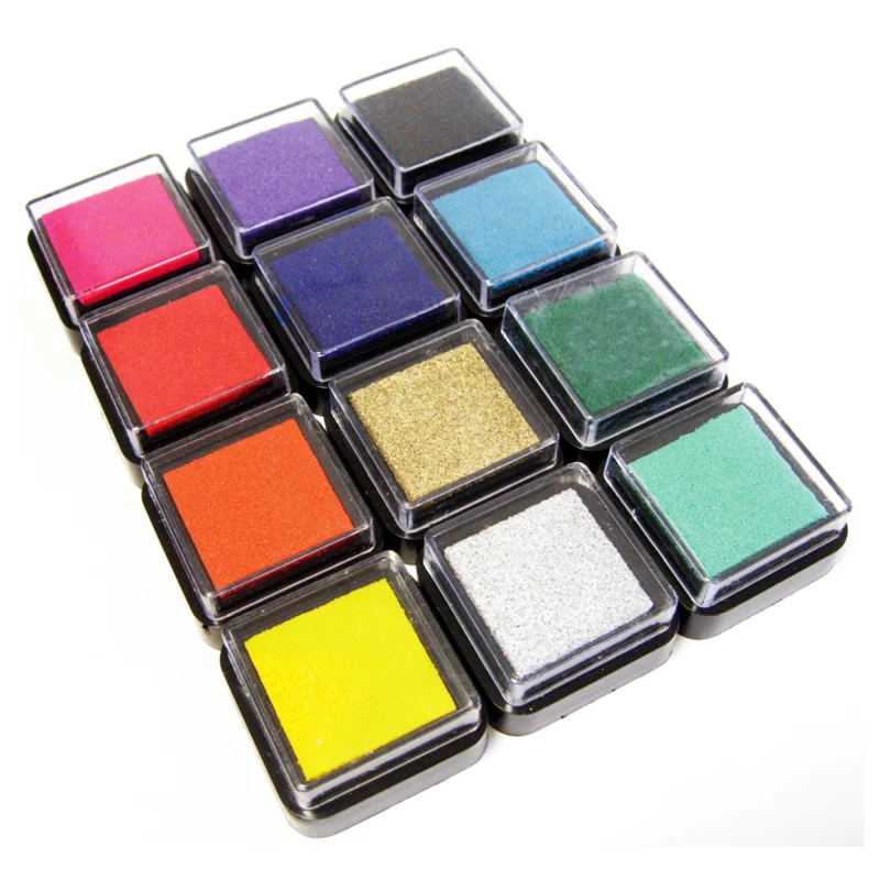 Stempelkissen 12er Set