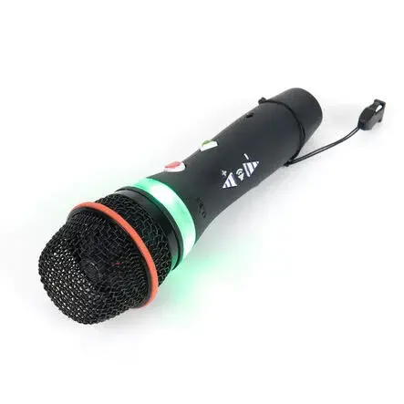 Mikrofon Bluetooth 6er Set inkl. Ladestation schwarze Edition