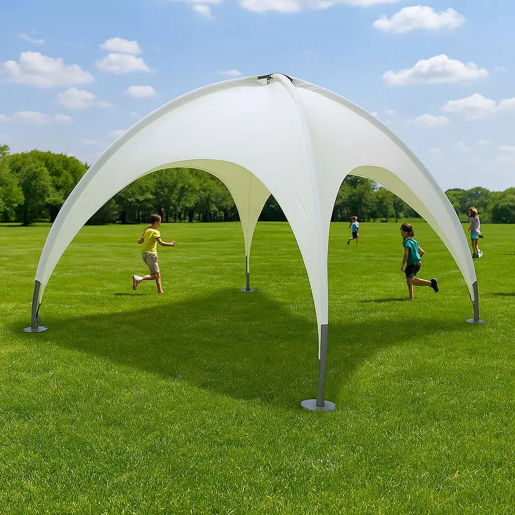 Ersatz-Dachtextil für Pavillon in Beige