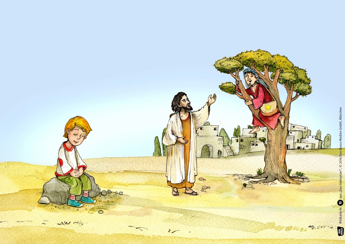 Das Vaterunser. Kamishibai Bildkartenset