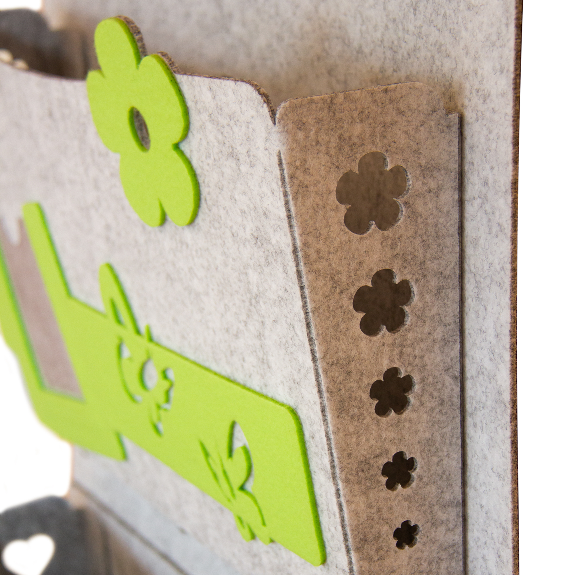 Mawi Kamishibai-Ordnungshelfer m. Theatereinschub, Delphingrau