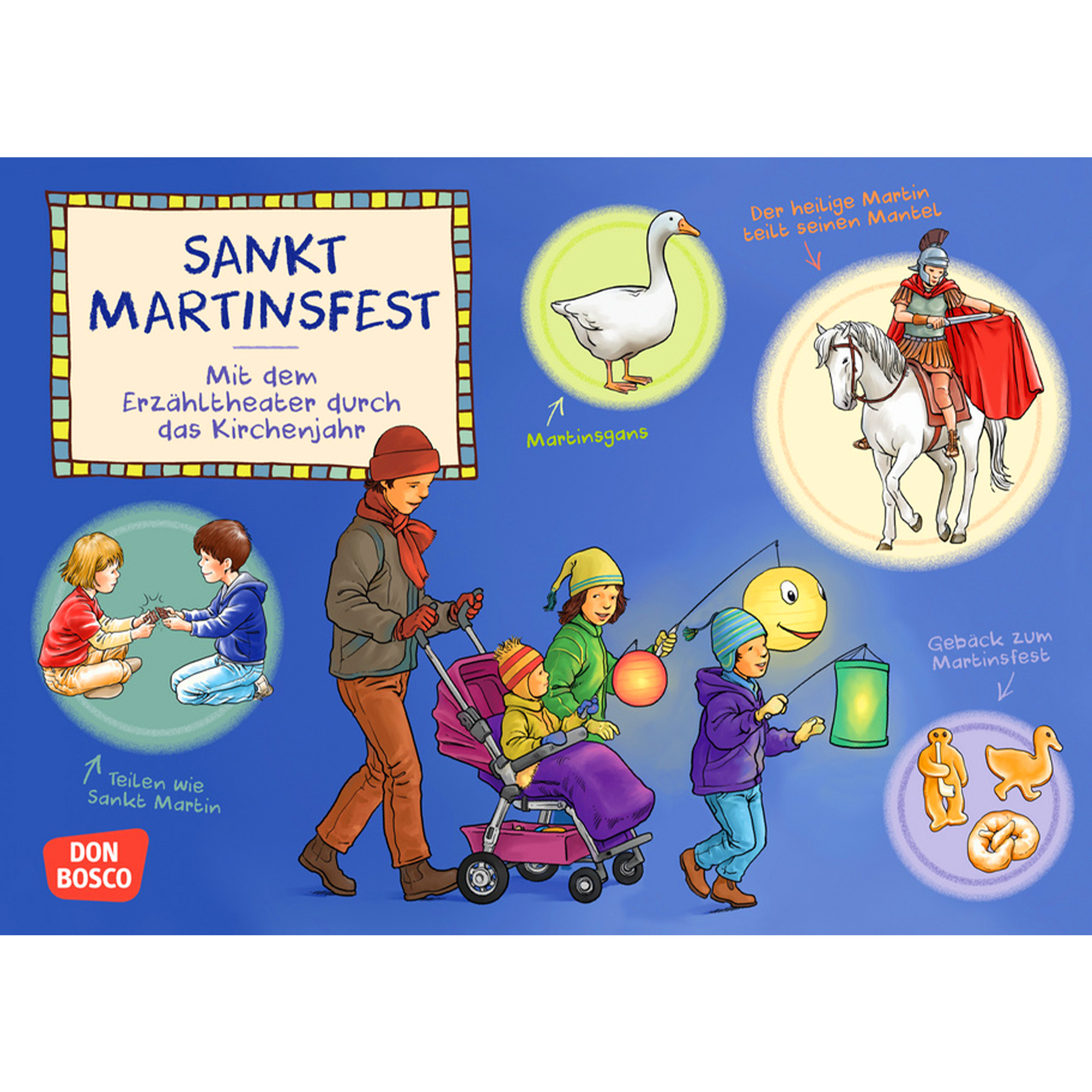 Sankt Martinsfest. Kamishibai Bildkartenset.