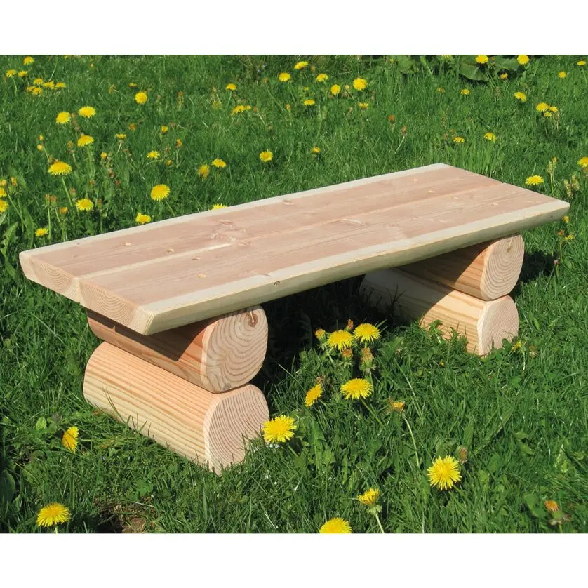 Kindergarten-Bank ohne Lehne Rustica