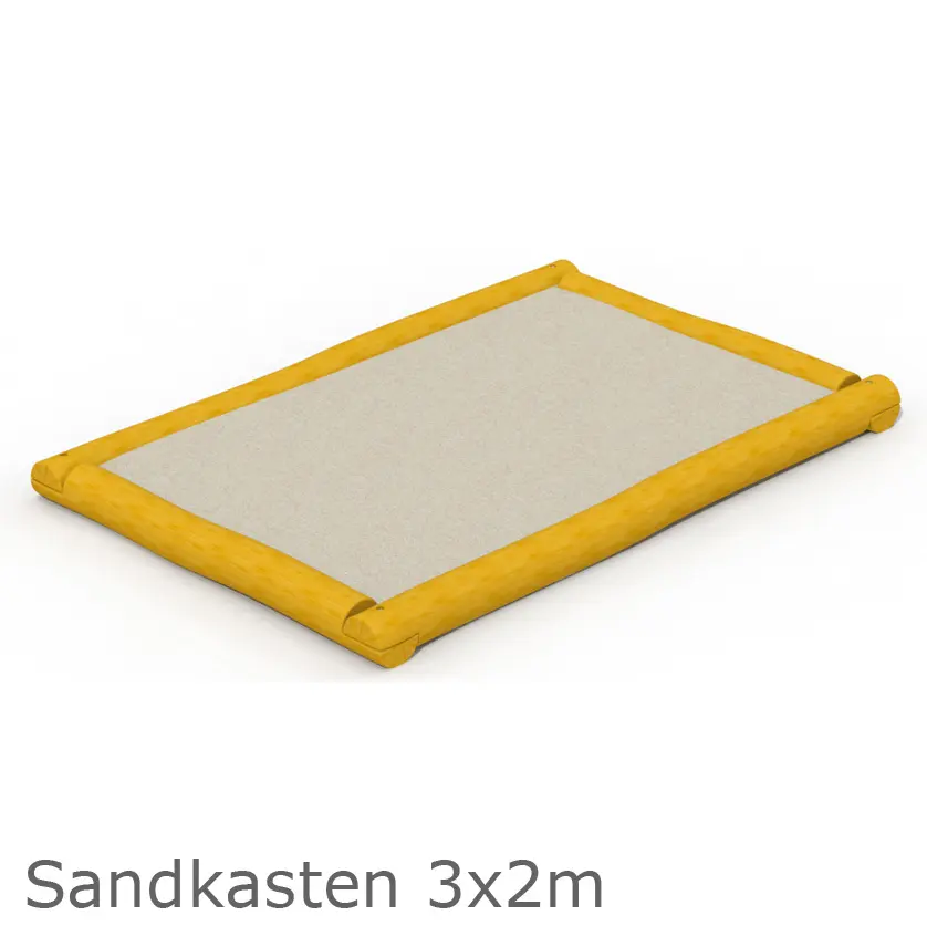 Robinie Sandkasten 3 x 2 m
