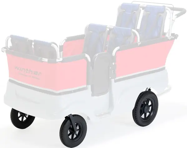 Reifensatz komplett für Turtle Bus neu