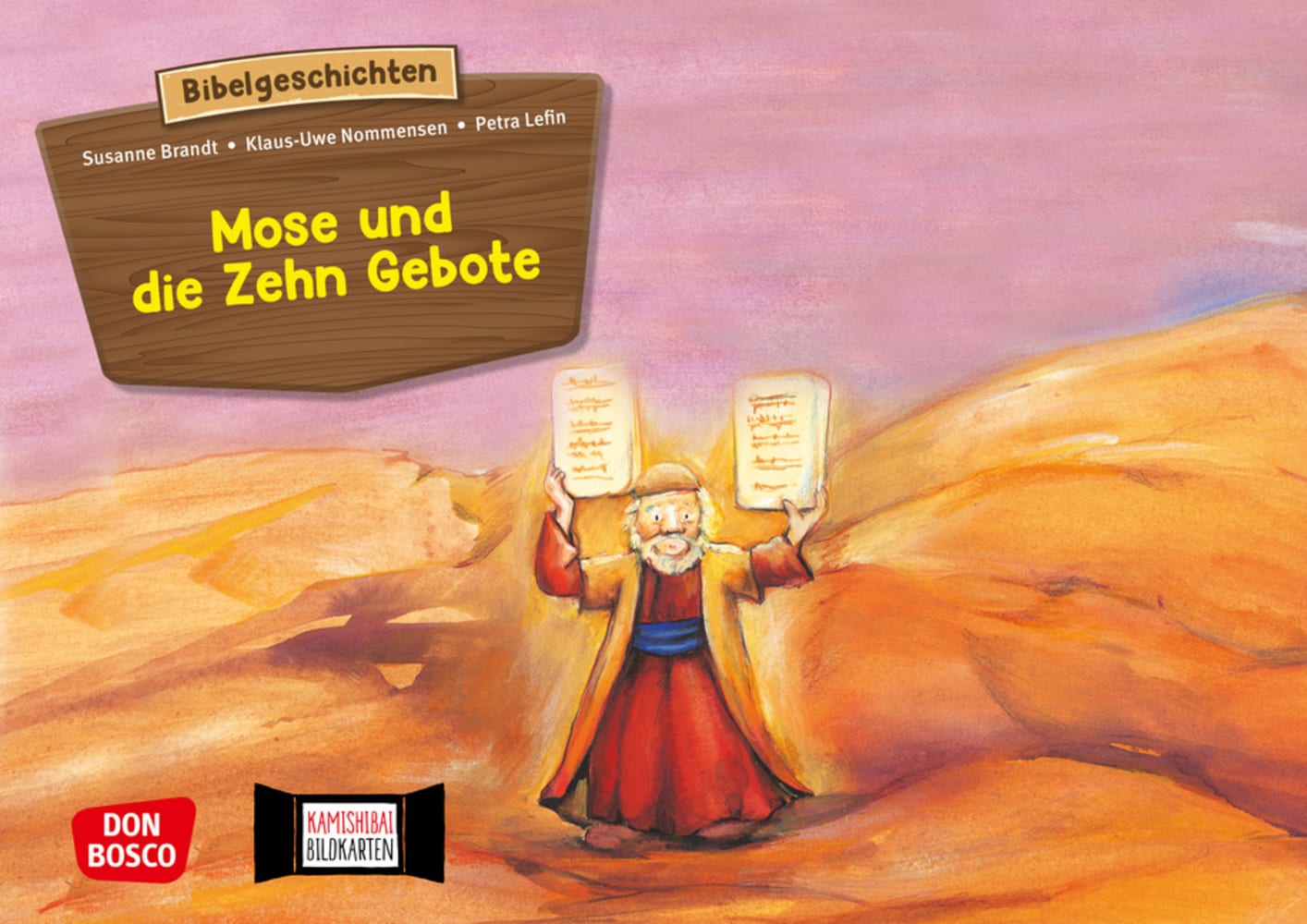 Mose und die Zehn Gebote. Kamishibai Bildkartenset.