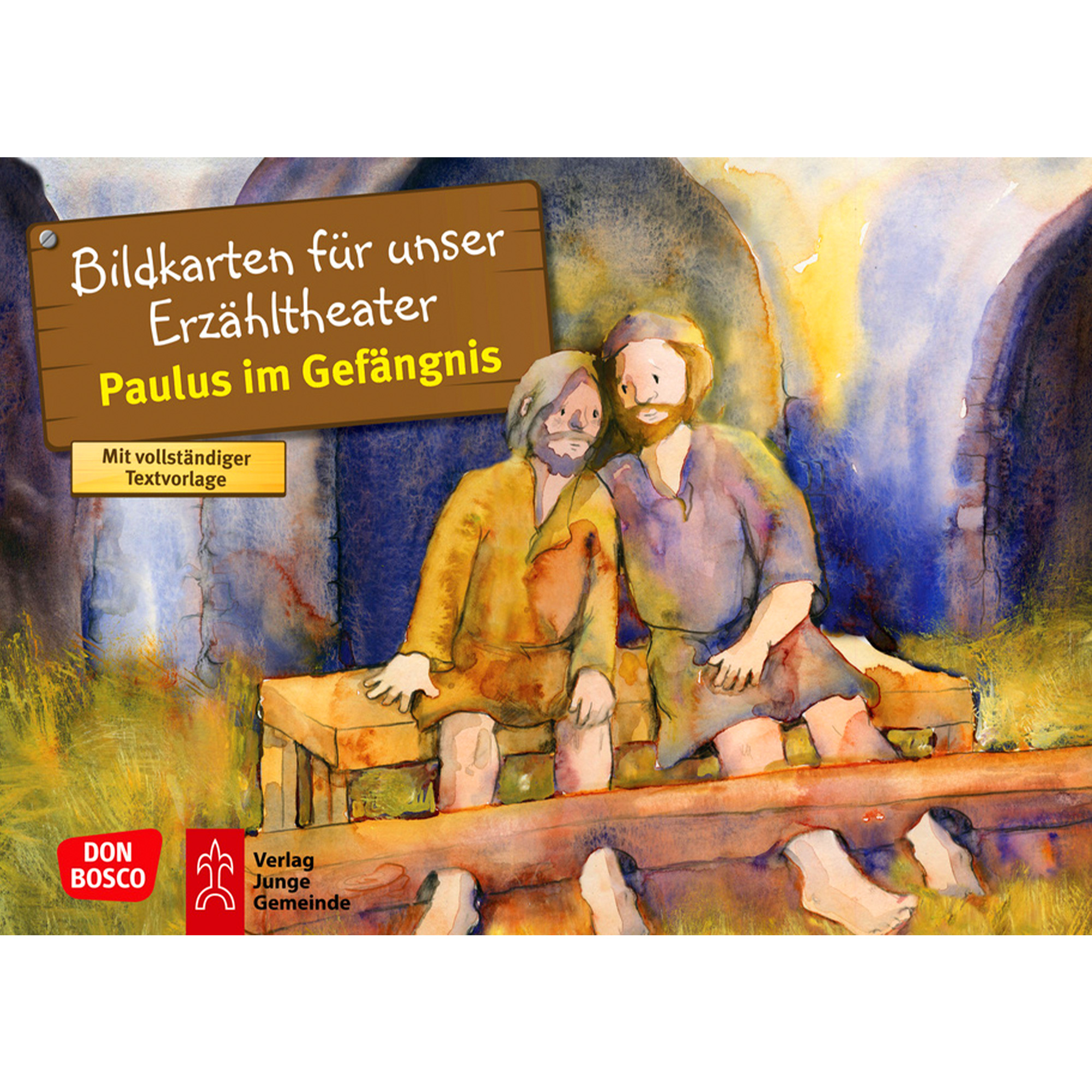 Paulus im Gefängnis. Kamishibai Bildkartenset.