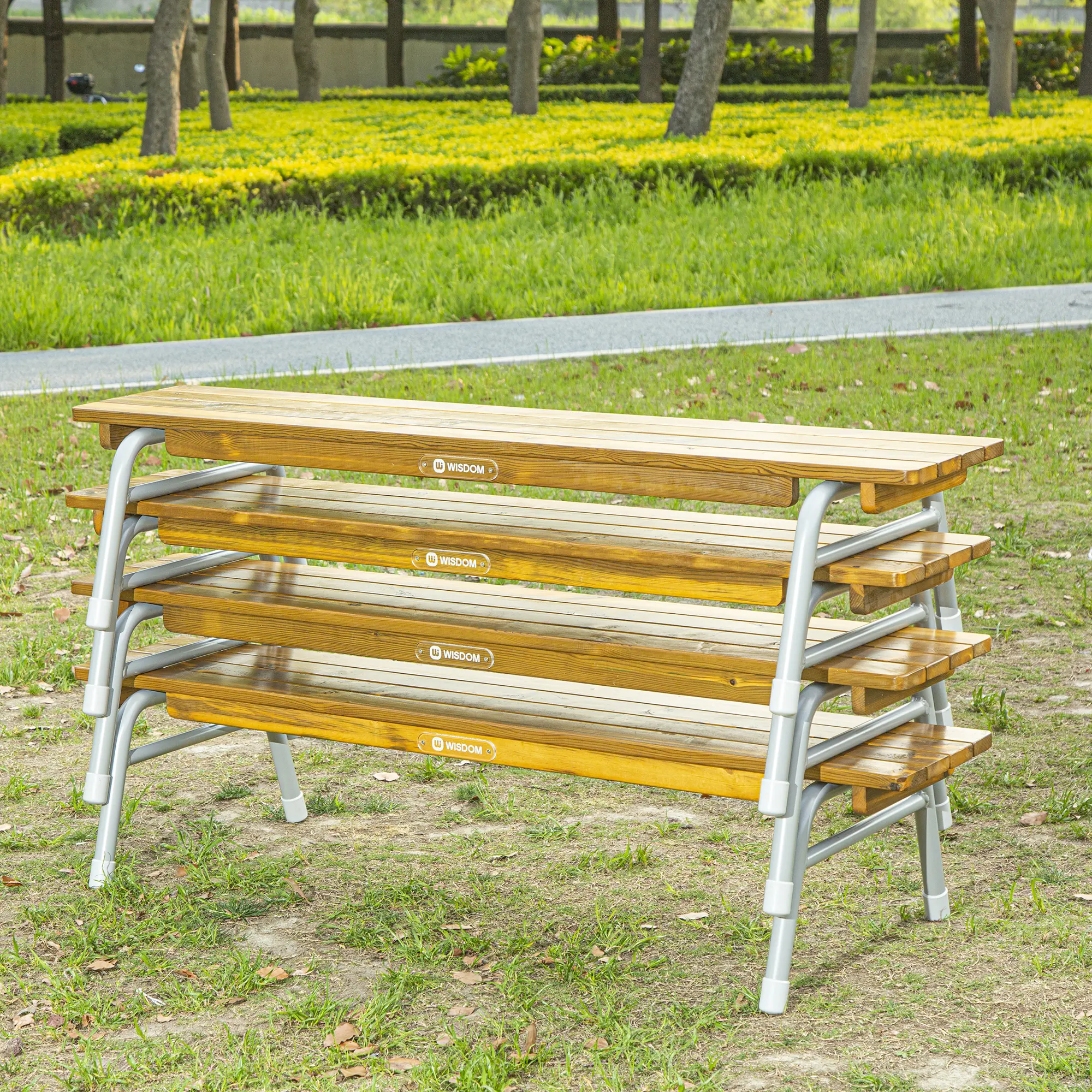 Kiga Outdoor-Bank Aluis 2er Set