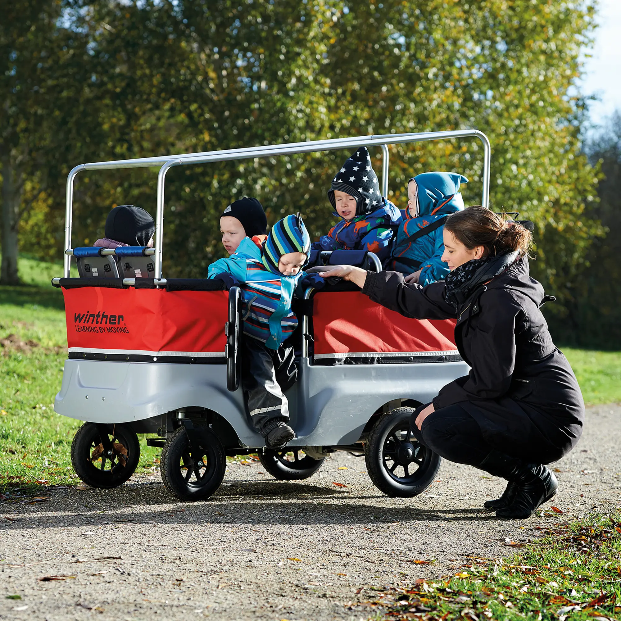 B-Ware Winther Elektro-Krippenwagen für 6 Kinder - 20%