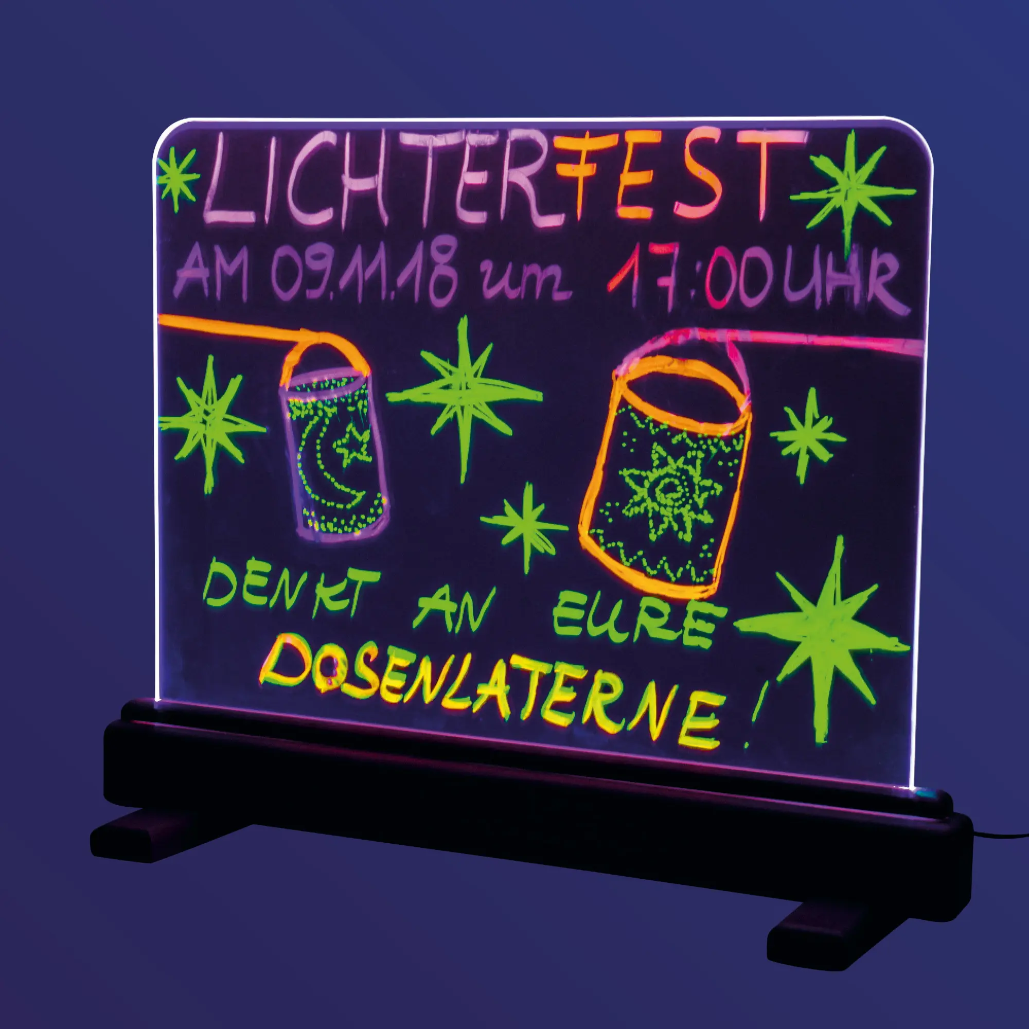 Magische Leucht-Staffelei