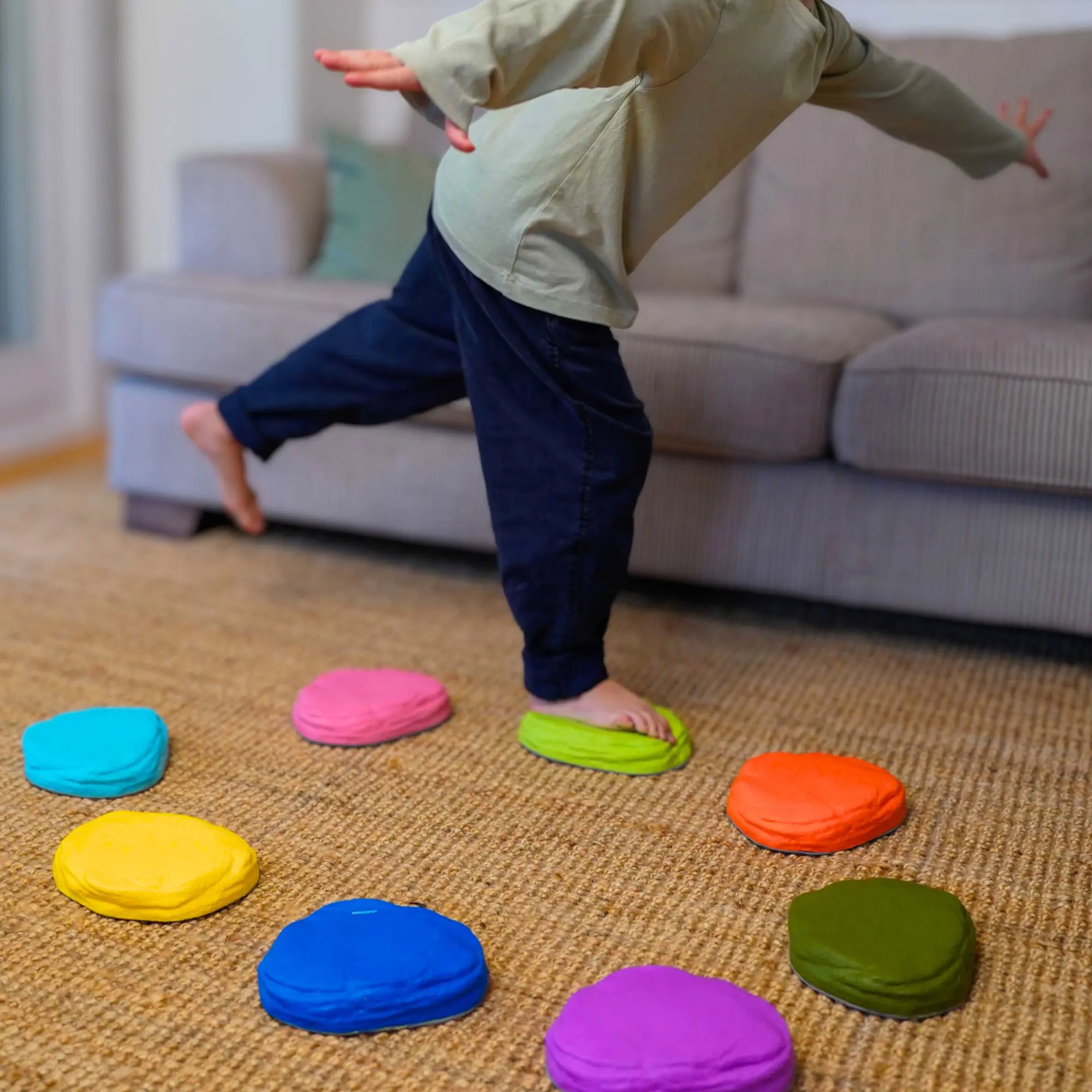 Soft-Balanciersteine 8er Set