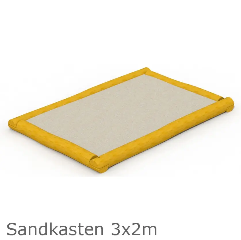 Robinie Sandkasten 3 x 2 m