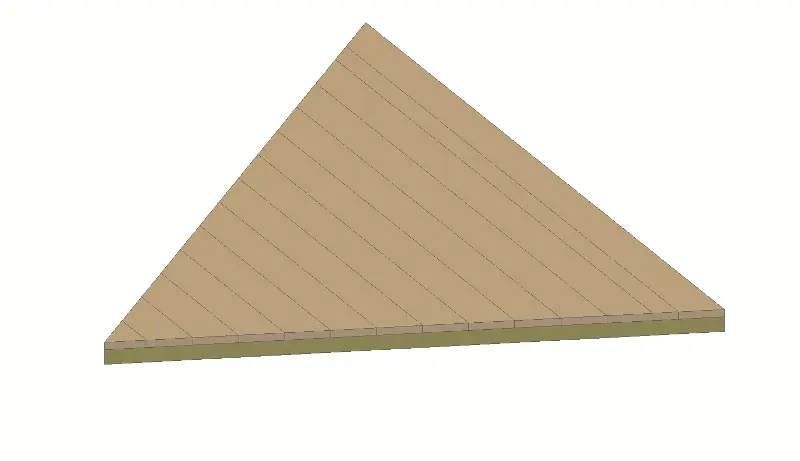 Bodenplatte Holztipi kleiner Adler