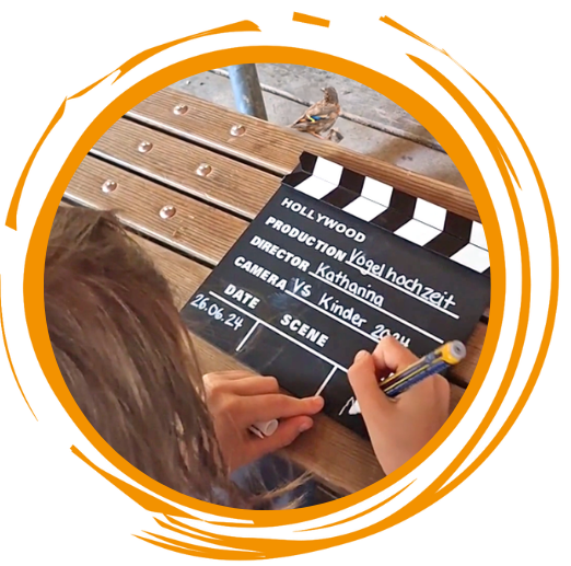 Mawi-Storyboard Kinder aus Bühnenbauer