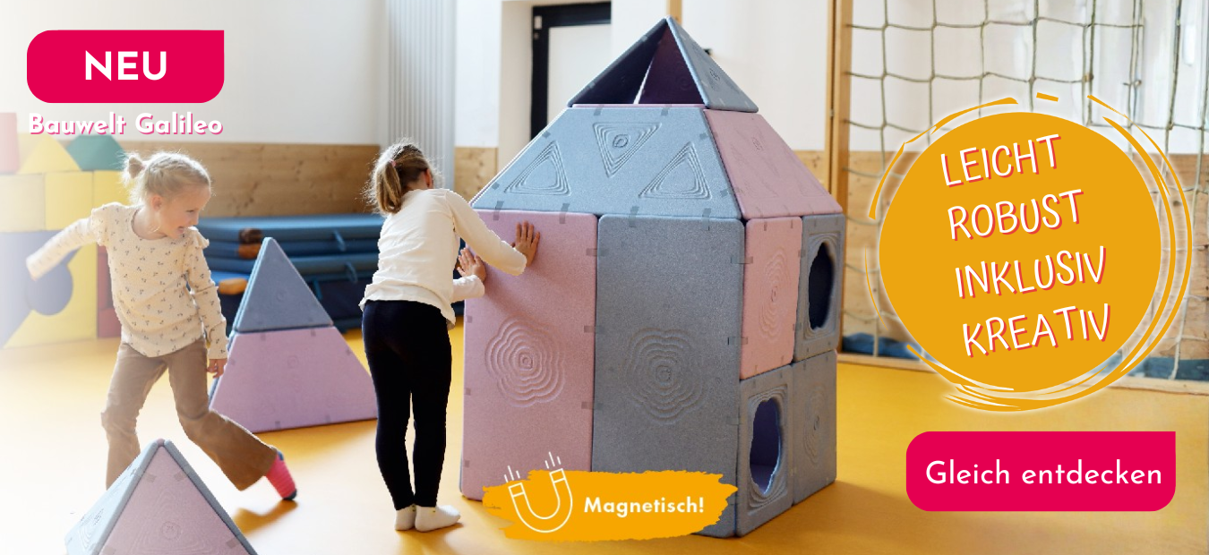 Galieo, die magnetische Bauwelt: inklusiv, kreativ, robust & leucht