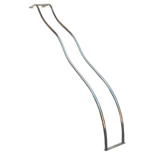 Edelstahlrutschstangen Parallel