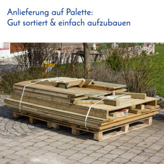 Kinderspielhaus Bauwagen