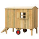 Kinderspielhaus Bauwagen