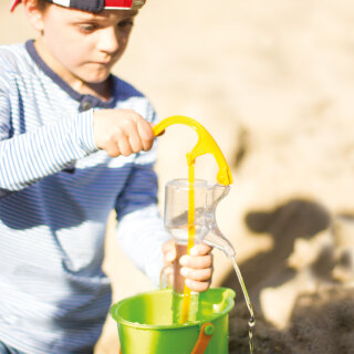 Wasserpumpe + Transparenter Eimer