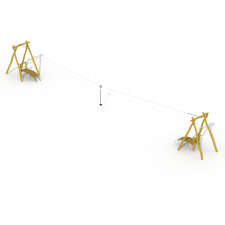 Robinie Seilbahn