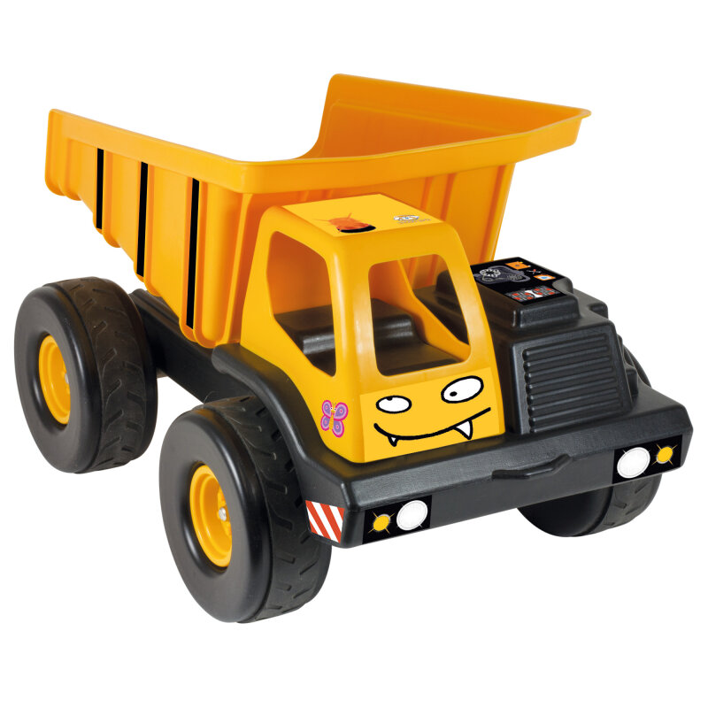 Mammut Truck mit Aufklebern