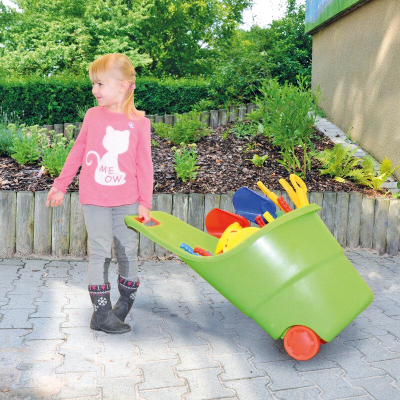 Laubkarre groß grün 3er Set