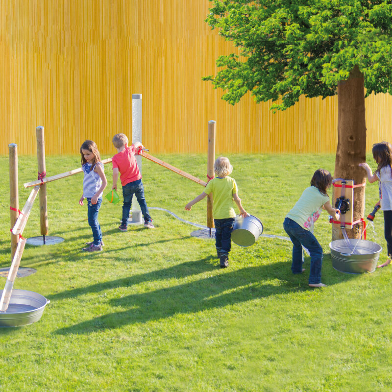 Poseidons Wasserspielanlage Donau