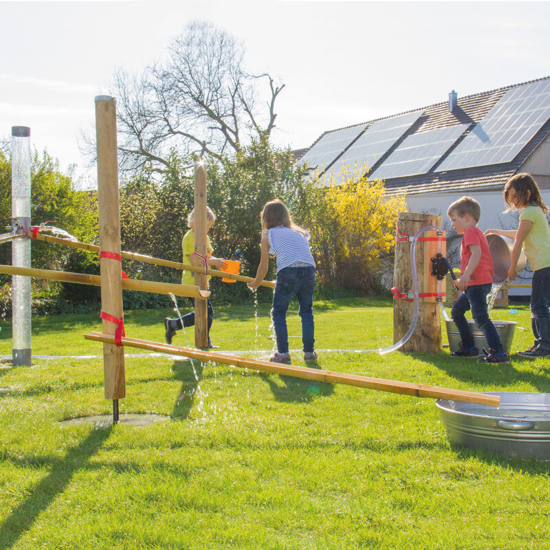 Poseidons Wasserspielanlage Donau