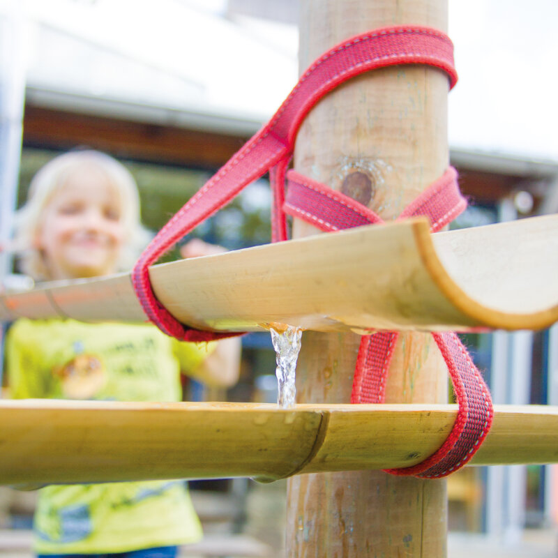 Poseidons Wasserspielanlage Donau