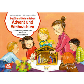 Betül und Nele erleben Advent und Weihnachten. Kamishibai Bildkartenset.