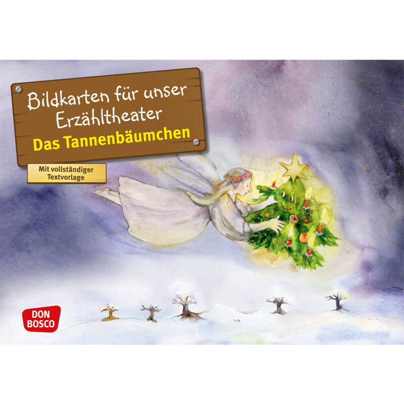 Kamishibai Karten Das Tannenbäumchen