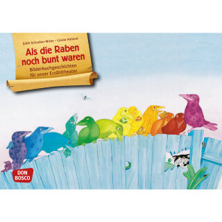 Kamishibai Karten Als die Raben noch bunt waren