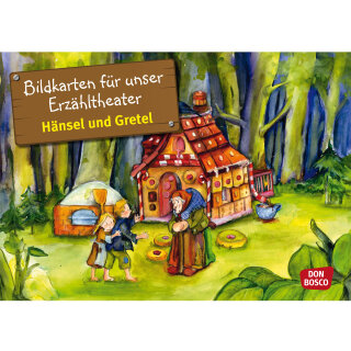 Hänsel und Gretel. Kamishibai Bildkartenset