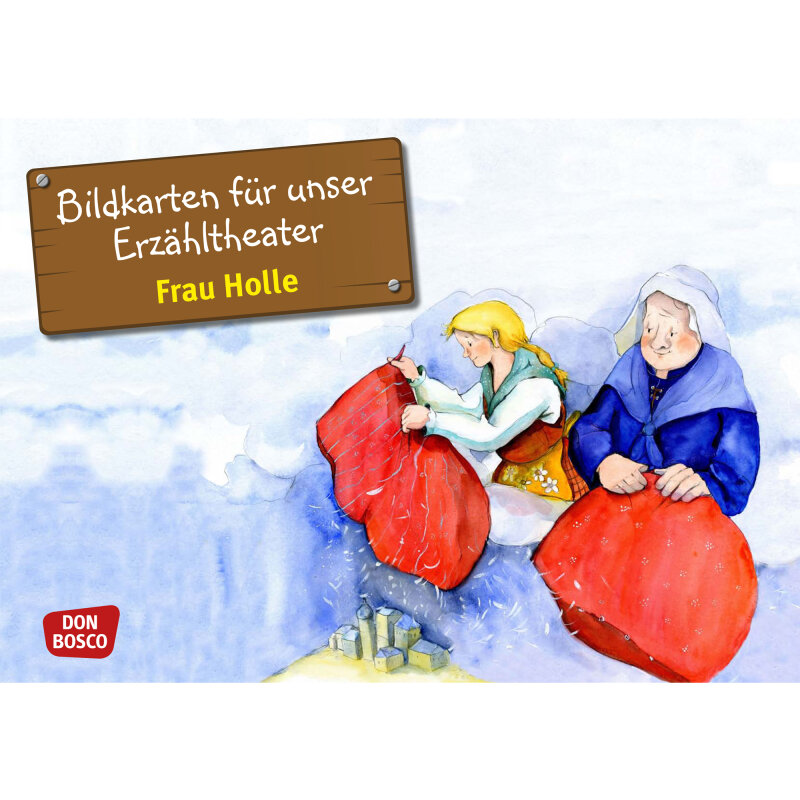Kamishibai Karten Frau Holle
