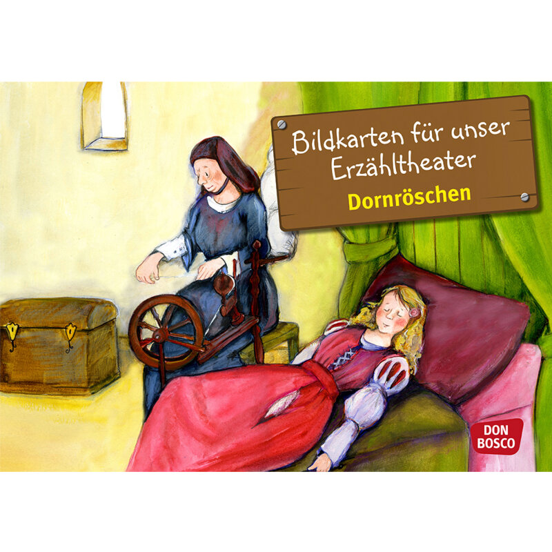 Kamishibai Karten Dornröschen