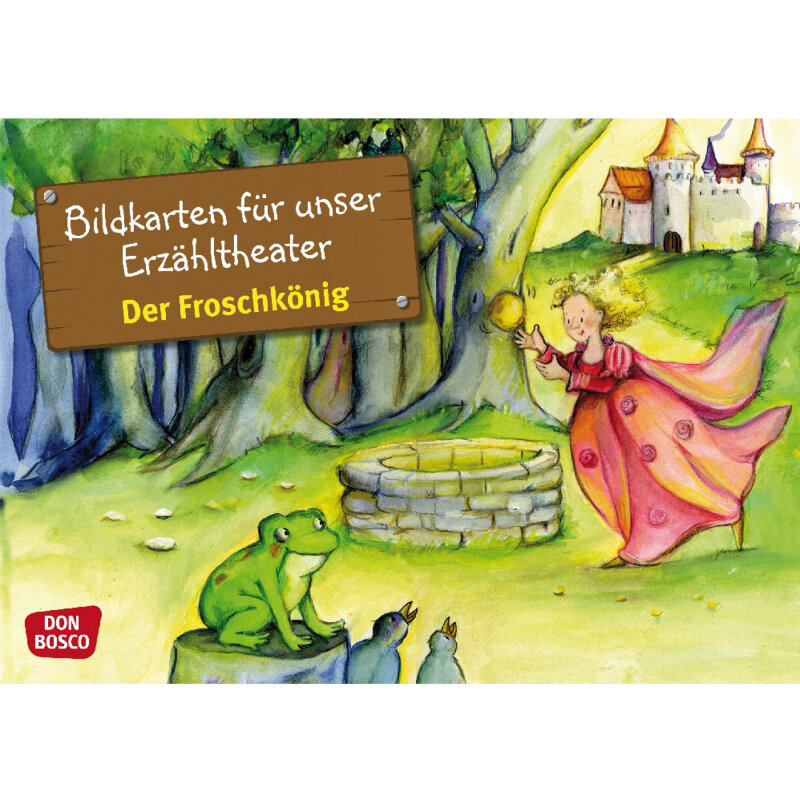 Der Froschkönig. Kamishibai Bildkartenset
