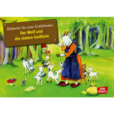 Der Wolf und die sieben Geißlein. Kamishibai...