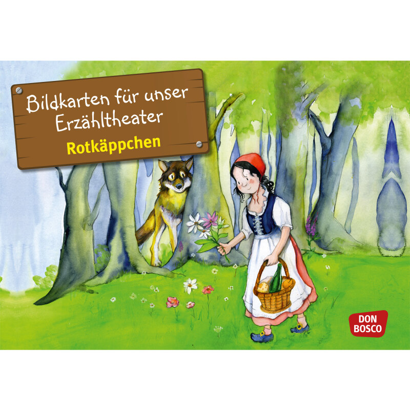 Kamishibai Karten Rotkäppchen