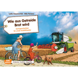 Kamishibai Karten Wie aus Getreide Brot wird