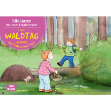 Einen Waldtag erleben mit Emma und Paul. Kamishibai...