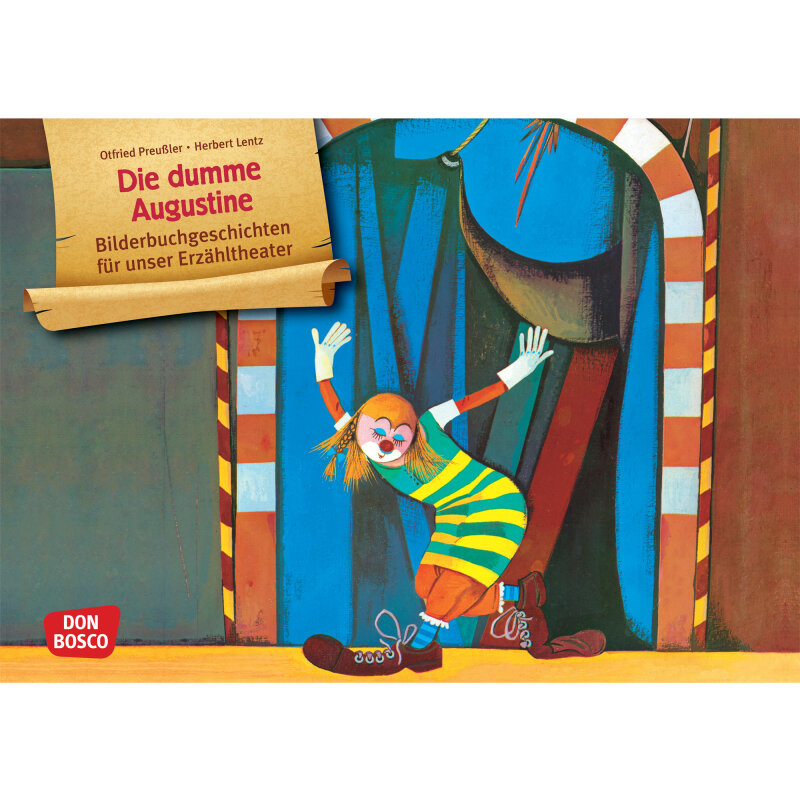 Kamishibai Karten Die dumme Augustine